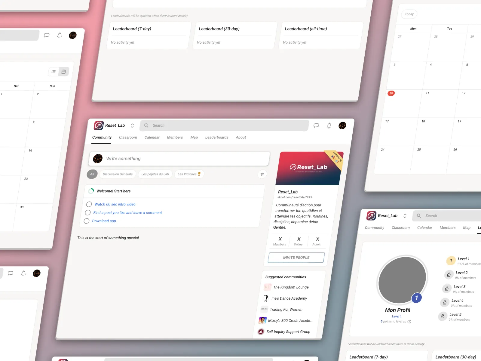 Communauté Reset Lab sur Skool